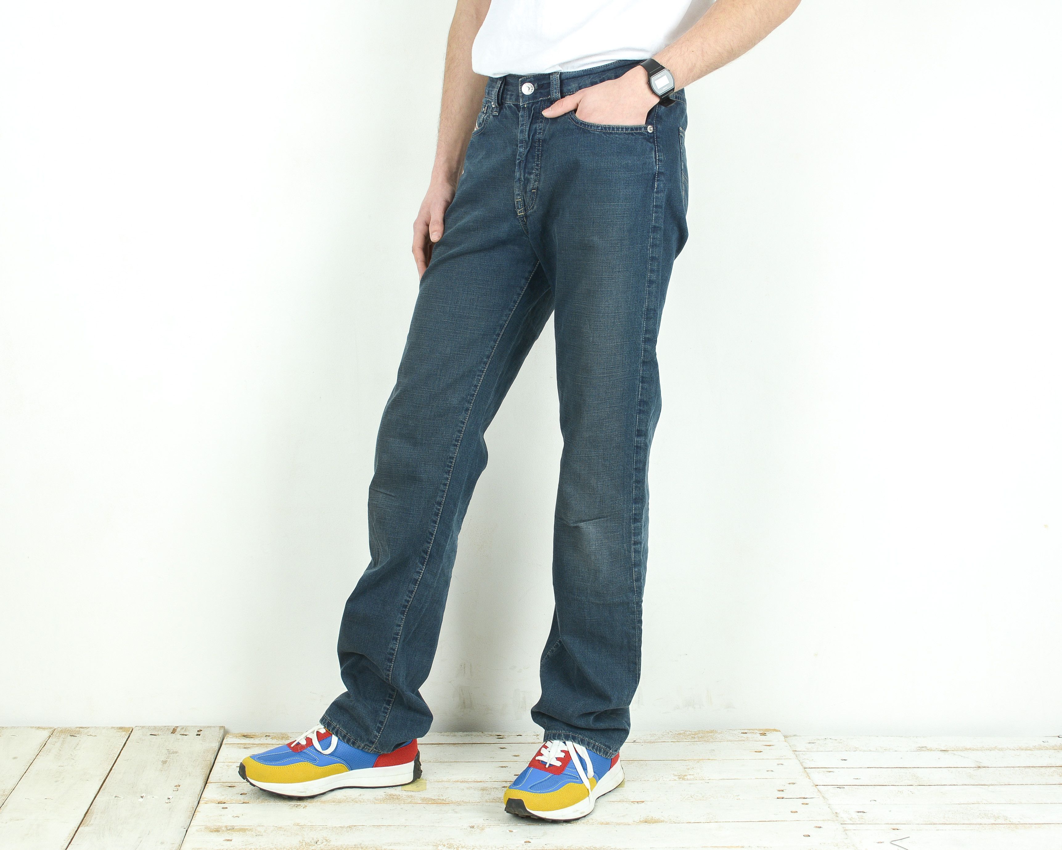 Diesel Kulter W29 L34 Regular Straight Jeans Denim Pants Trousers Size US 29 - 2 Thumbnail