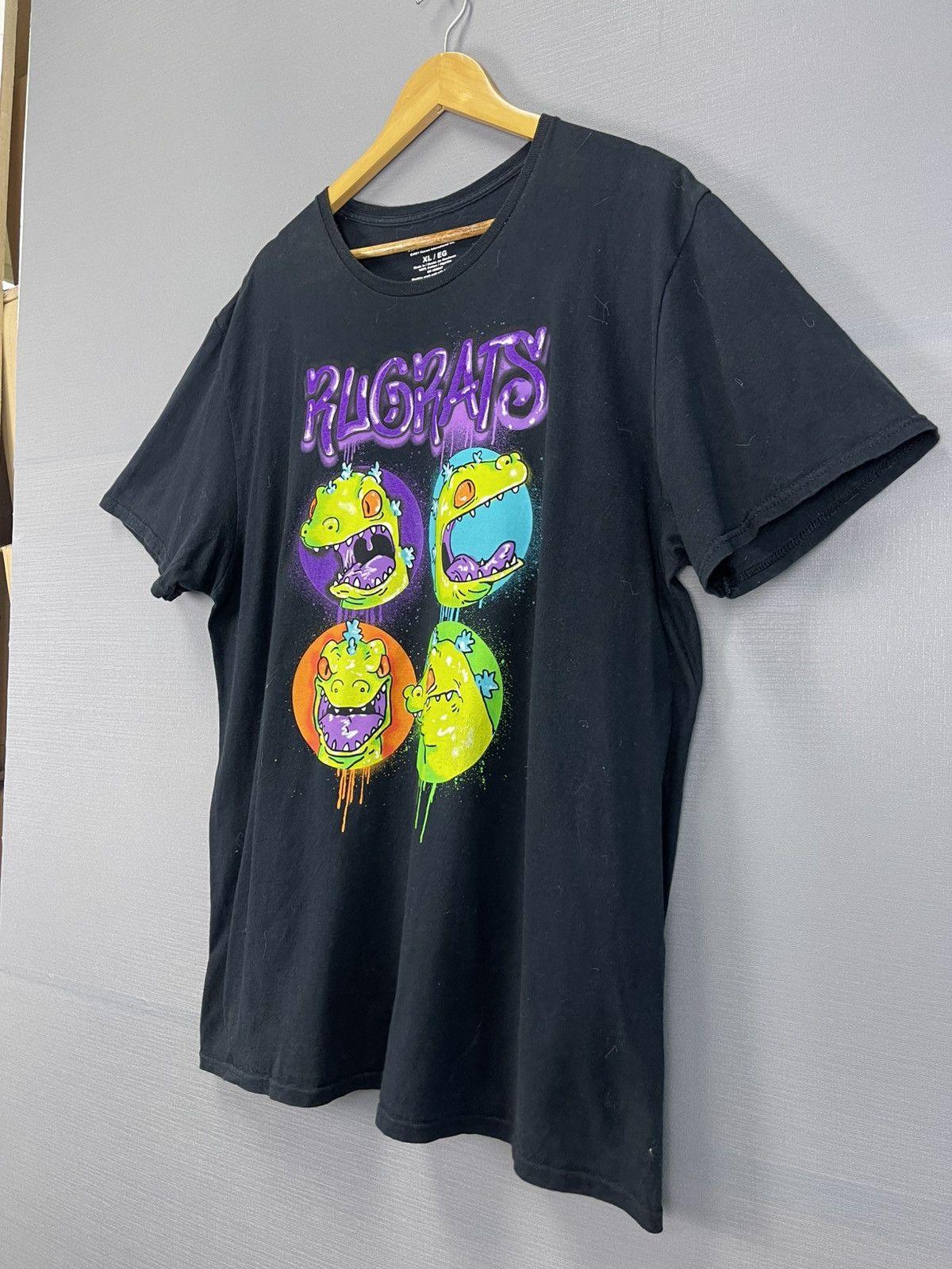 Nickelodeon Nickelodeon Rugrats Black T-Shirt Size US XL / EU 56 / 4 - 3 Thumbnail