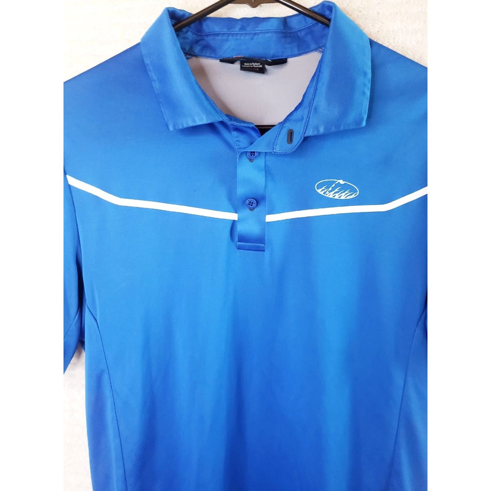 KJUS KJUS Polo Golf Shirt Short Sleeve UPF 50+ Blue Men's M Polo Embroidered Solid Casual Activewear Travel Shirt Size US M / EU 48-50 / 2 - 3 Thumbnail