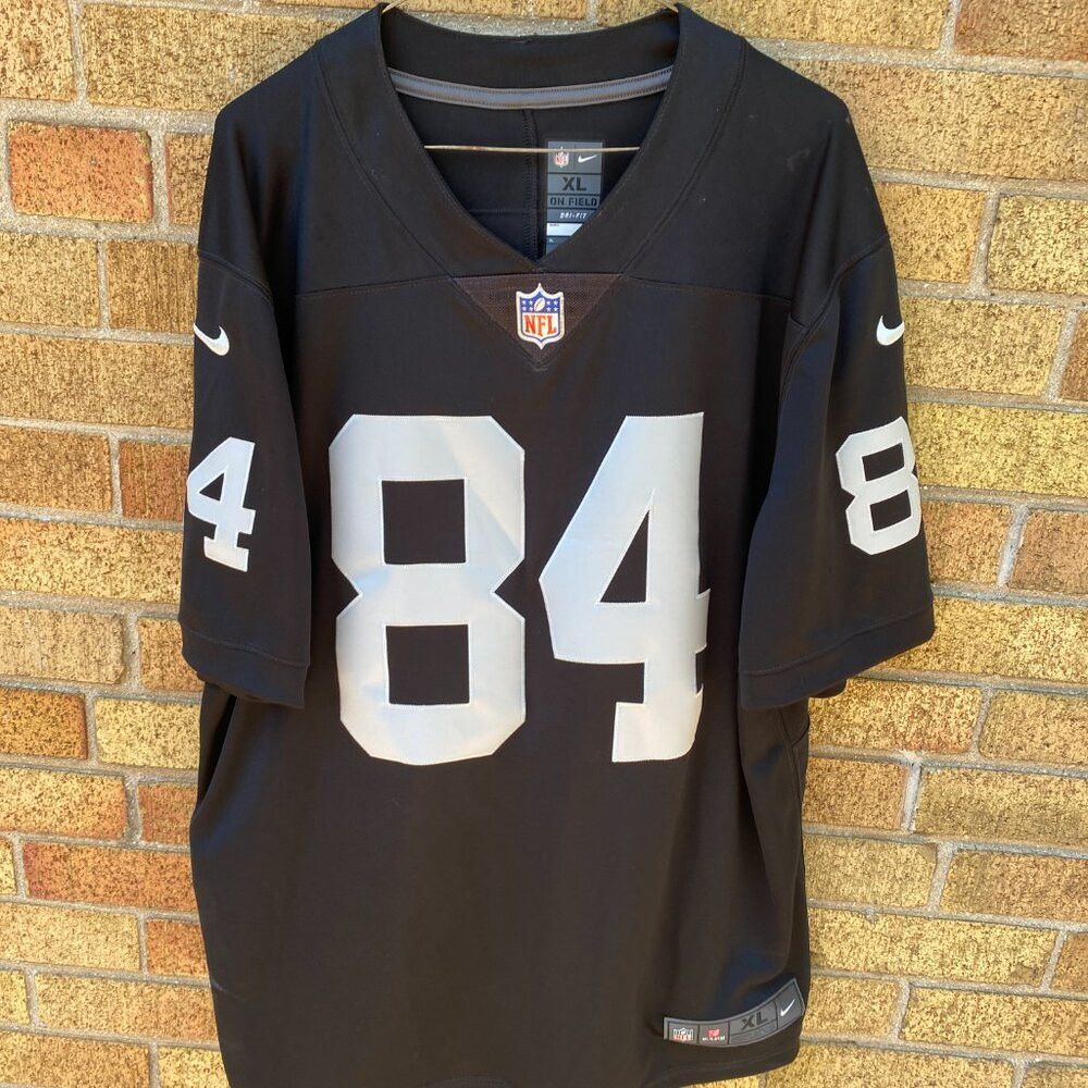 Nike Nike NFL Oakland Raiders Antonio Brown Jersey XL Black Size US XL / EU 56 / 4 - 7 Thumbnail