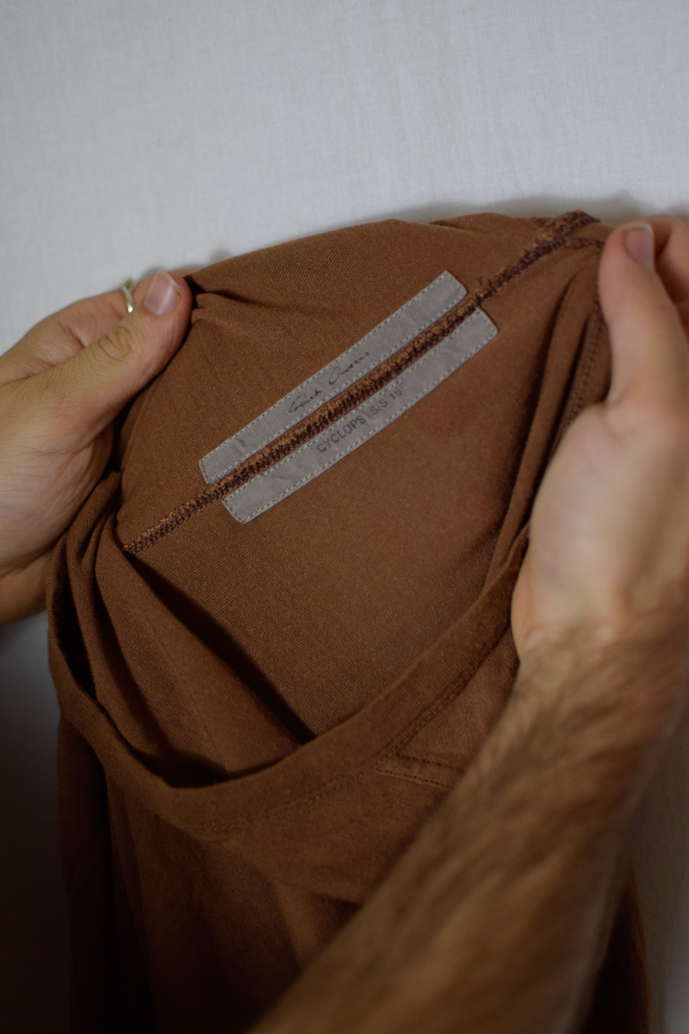 Rick Owens Rick Owens SS16 Henna Level Top - RU16S3264-JS Size US L / EU 52-54 / 3 - 7 Thumbnail