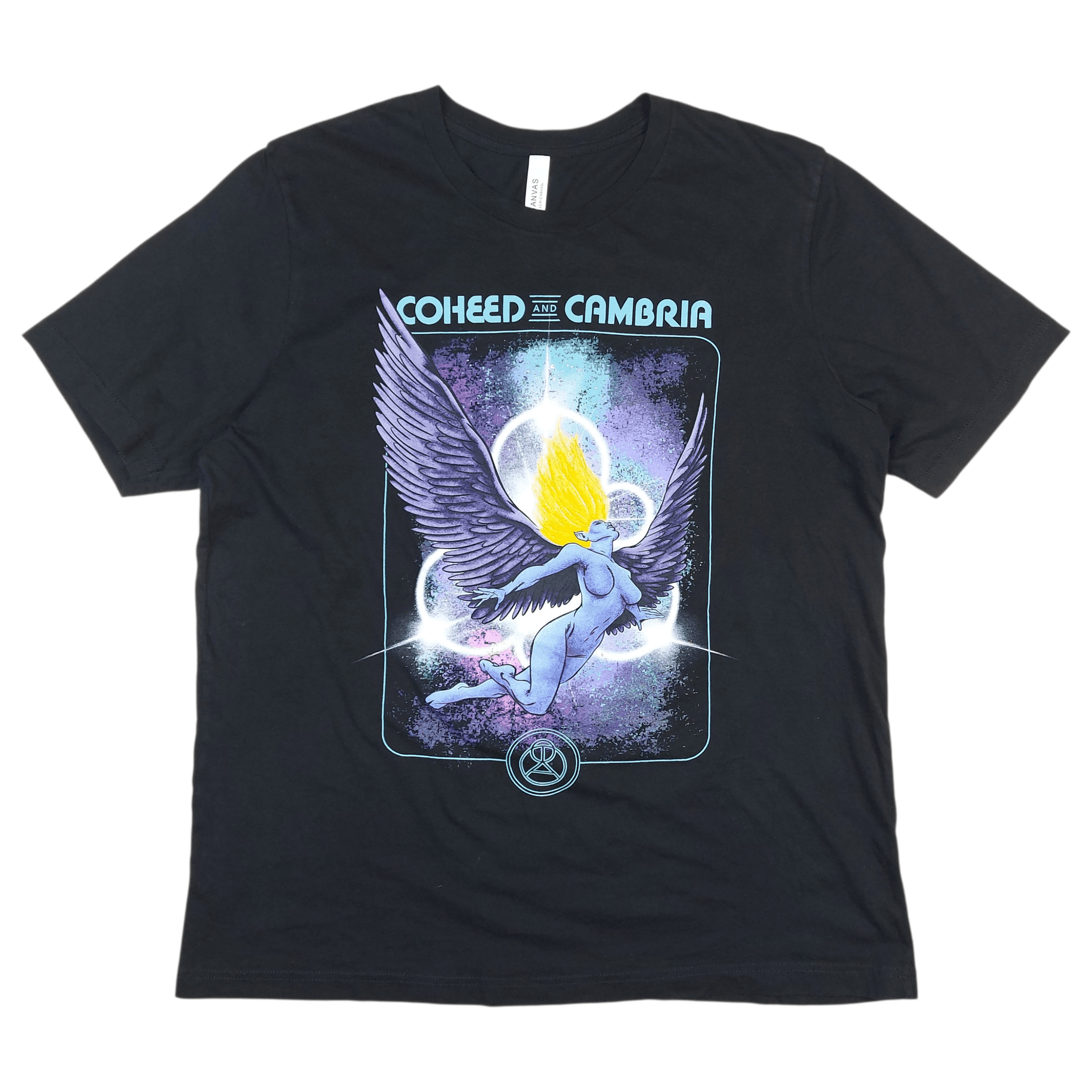 Band Tees Coheed and Cambria Band Triangle Circle Logo Over Ghosty TEE Size US XL / EU 56 / 4 - 1 Thumbnail