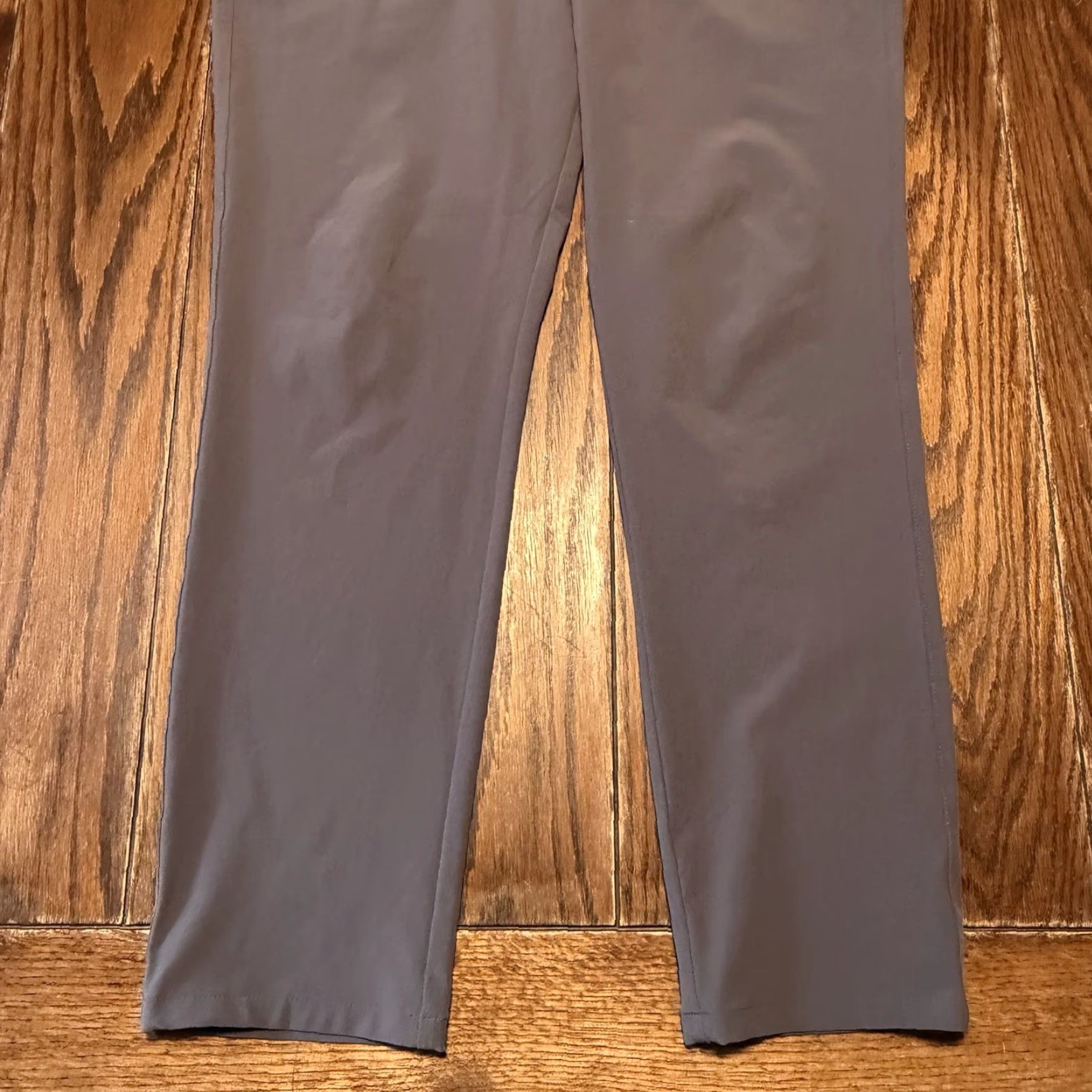 Mizzen+Main Mizzen+Main Helmsman Slim Pants Mens 35x30 Gray Blue Performance Chino Stretch Size US 35 - 2 Thumbnail