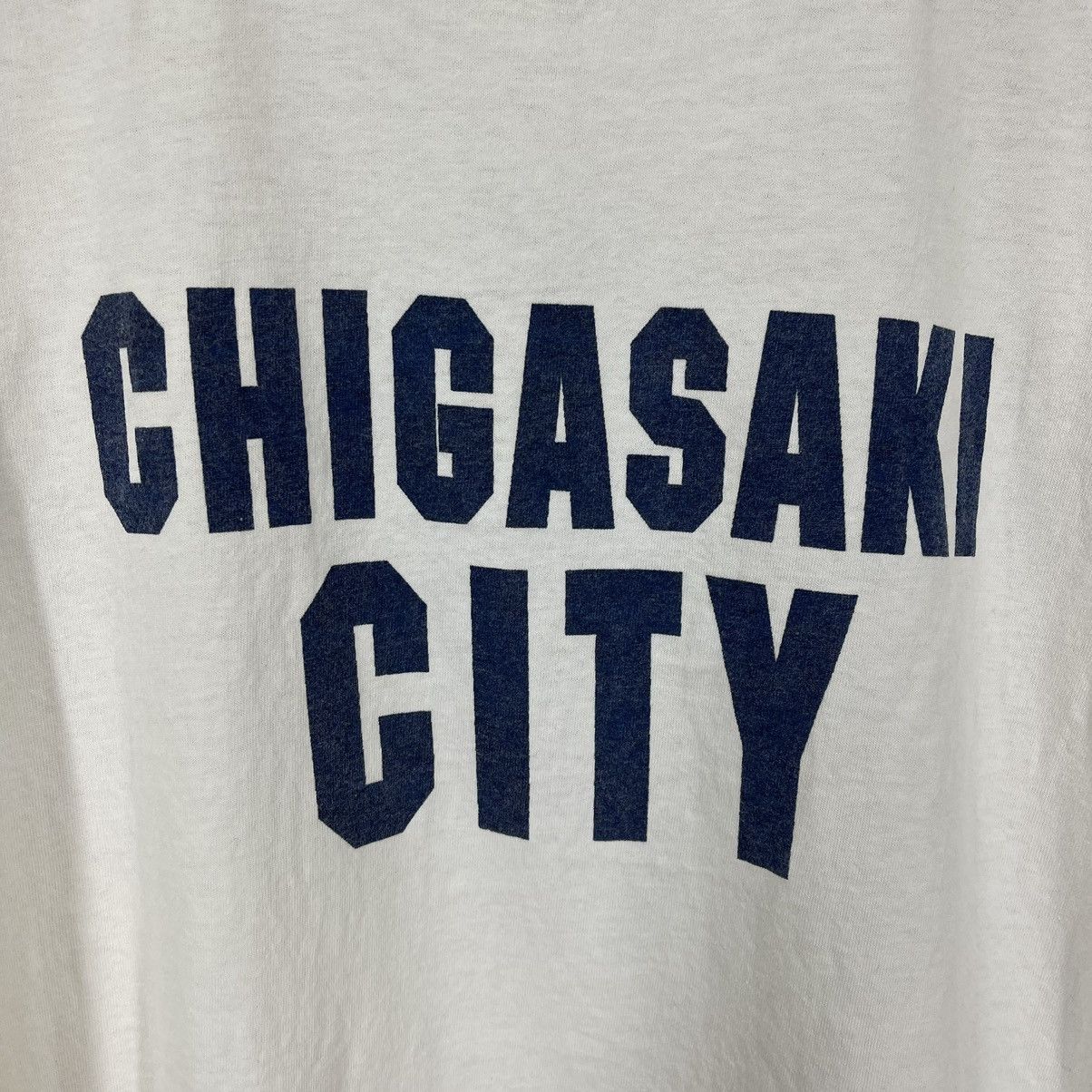 Anvil Vintage CHIGASAKI CITY by ANVIL Crew Neck T Shirt #1741/07 Size US L / EU 52-54 / 3 - 2 Thumbnail