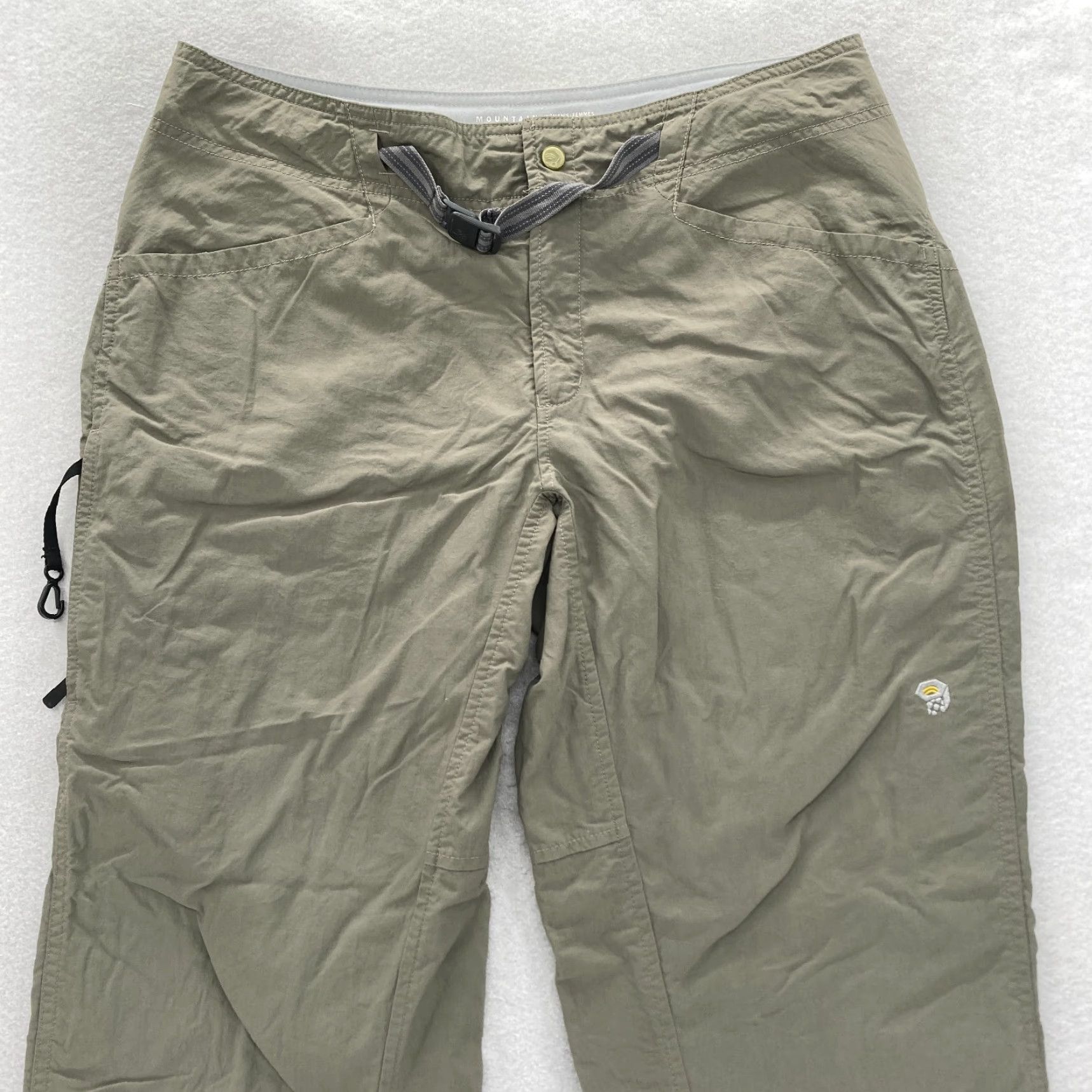 Mountain Hardwear Mountain Hard Wear Hiking Pants Women's 12/32 Brown Nylon Belted Tech Pocket Cargo Size 34" / US 12 / IT 48 - 2 Thumbnail