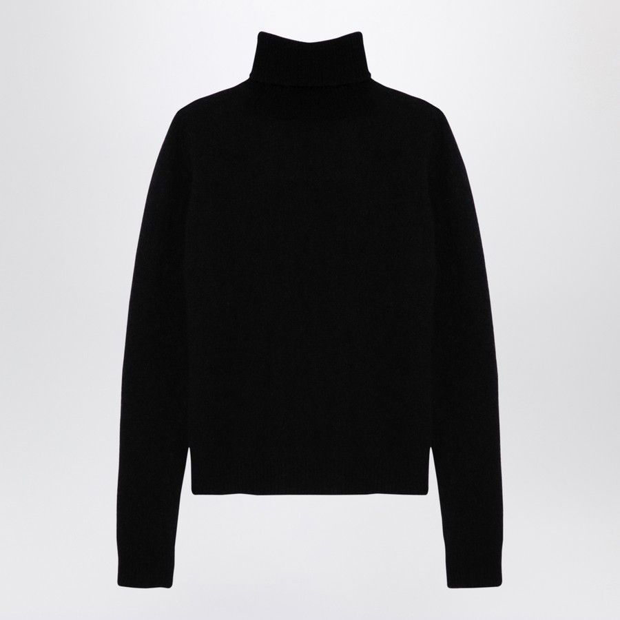 Roberto Cavalli o1d2blof0924 Turtleneck Sweater in Black Size XS / US 0-2 / IT 36-38 - 2 Thumbnail