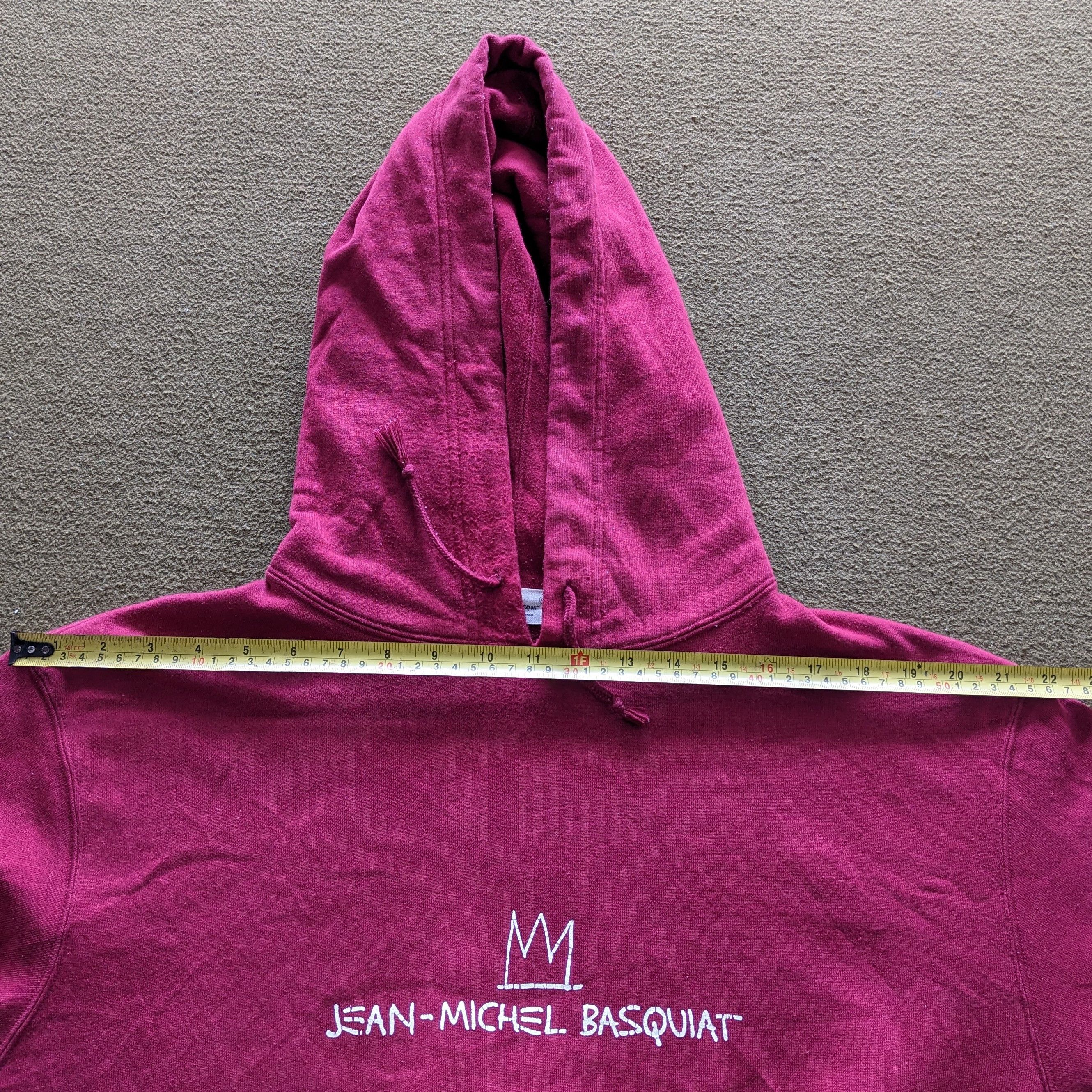 Vintage Vintage Jean Michel Basquiat Japanese Brand Hoodies Size US XL / EU 56 / 4 - 7 Thumbnail