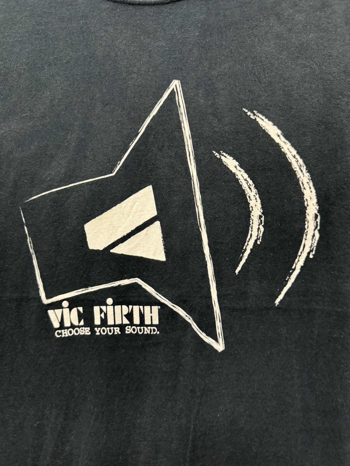 Vintage Vintage 90’s Vic Firth Sound Tee Size US M / EU 48-50 / 2 - 2 Thumbnail