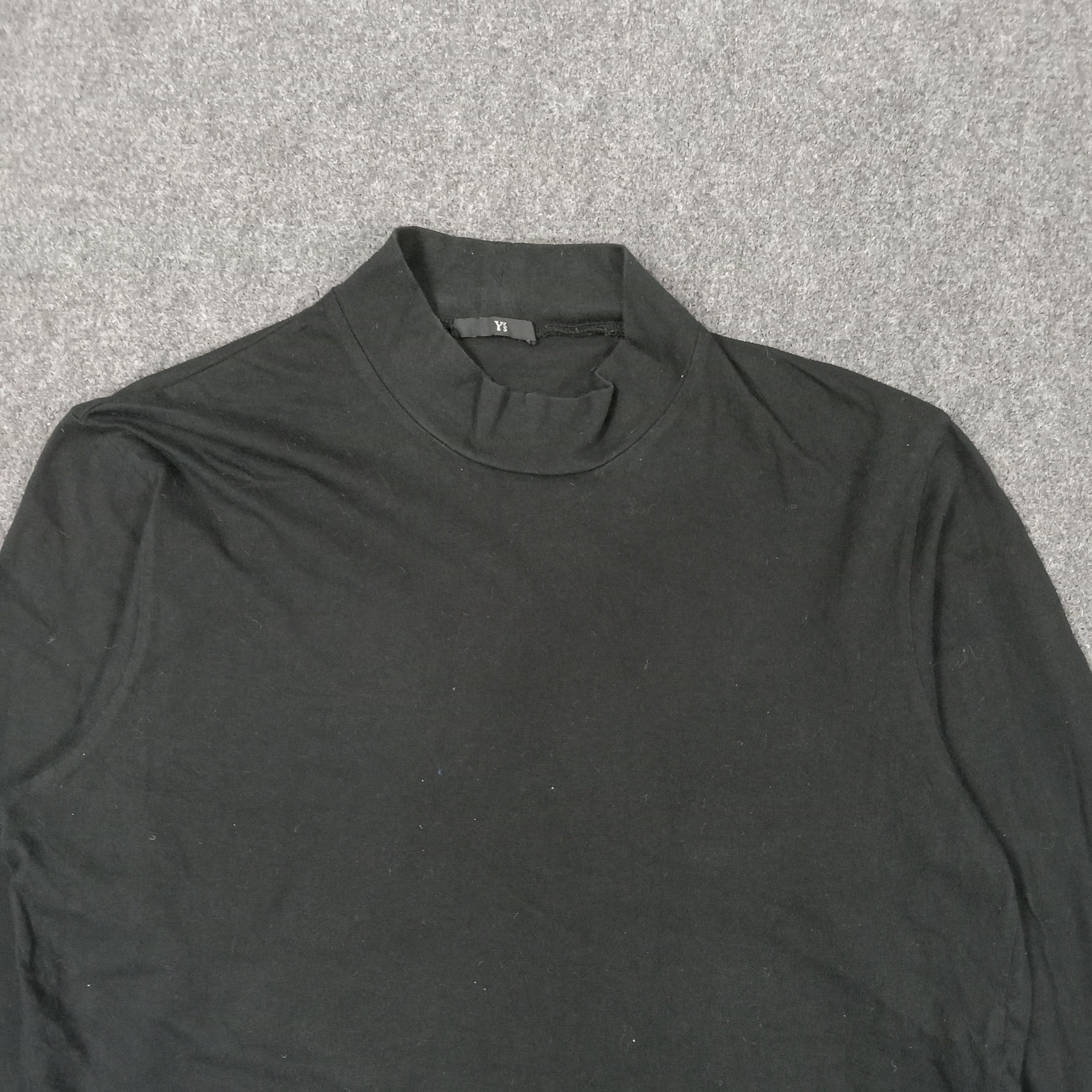 Vintage × Y's × Yohji Yamamoto Y's by Yohjj Yamamoto Japan Designer Turtleneck Tshirt Size US S / EU 44-46 / 1 - 2 Thumbnail
