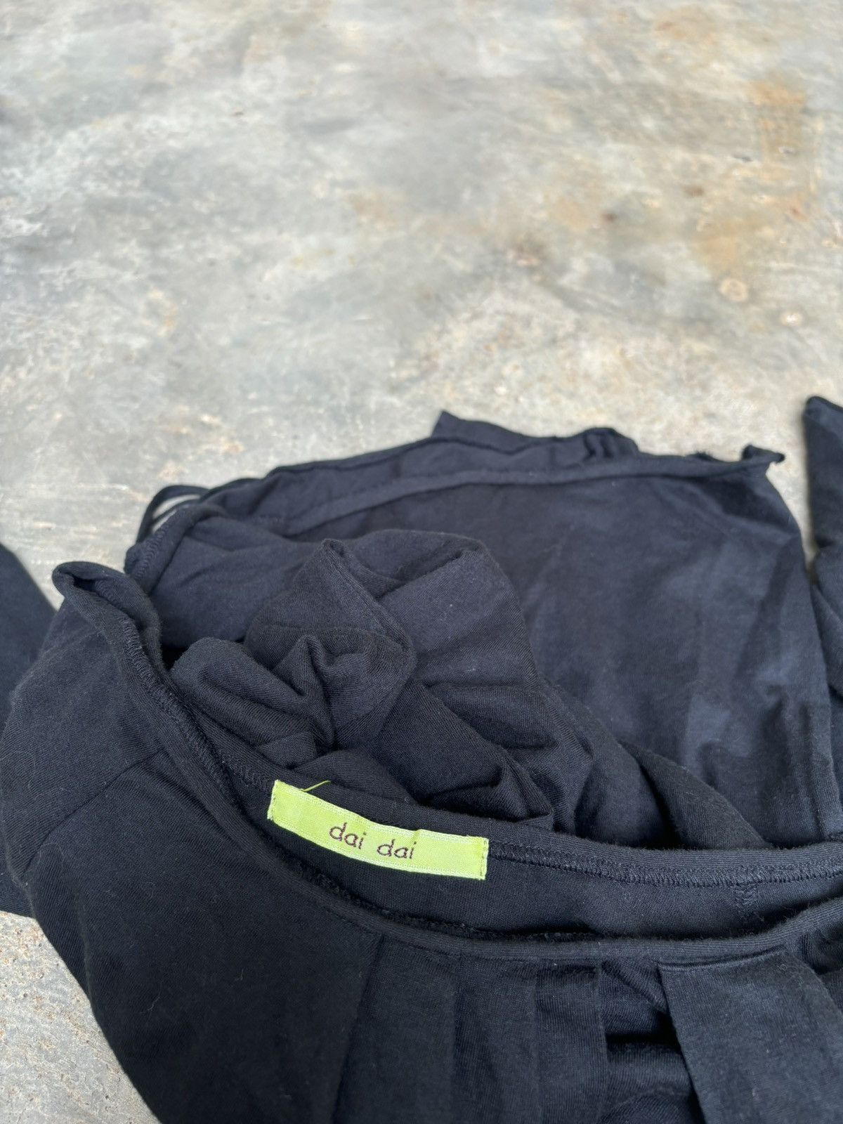 Designer × Japanese Brand Dai Dai Black Luxury Style Women's Longsleeve Size M / US 6-8 / IT 42-44 - 4 Thumbnail