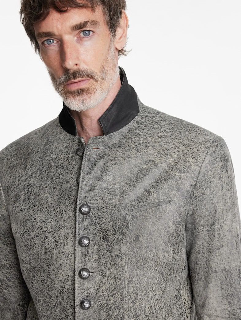 John Varvatos Woodward Multibutton Suede Jacket EU 48 USA 38 Size US M / EU 48-50 / 2 - 5 Thumbnail