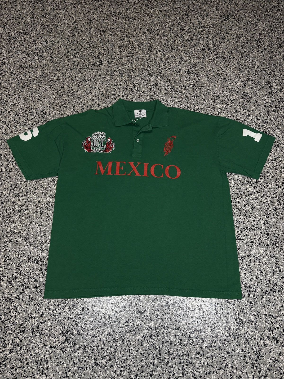 Warren Lotas 2023 Warren Lotas Green Mexico Polo Size XXL Size US XXL / EU 58 / 5 - 1 Thumbnail