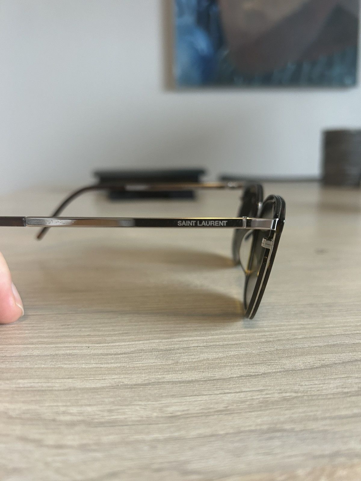 Saint Laurent Paris SL 375 004 Tortoise Sunglasses Size ONE SIZE - 3 Thumbnail