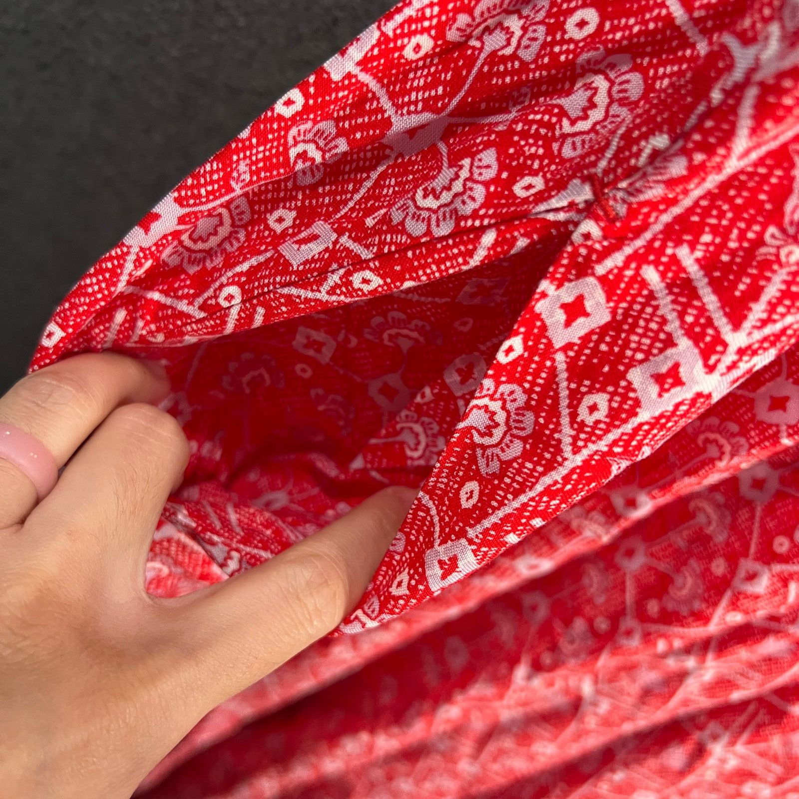 Other Destination 365 Regular Printed Short-Sleeve Midi Dress Red Size XS / US 0-2 / IT 36-38 - 12 Thumbnail