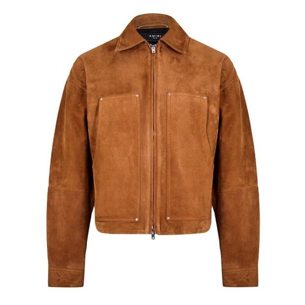 Amiri AMIRI Ma Suede Jacket Size US L / EU 52-54 / 3 - 1 Thumbnail