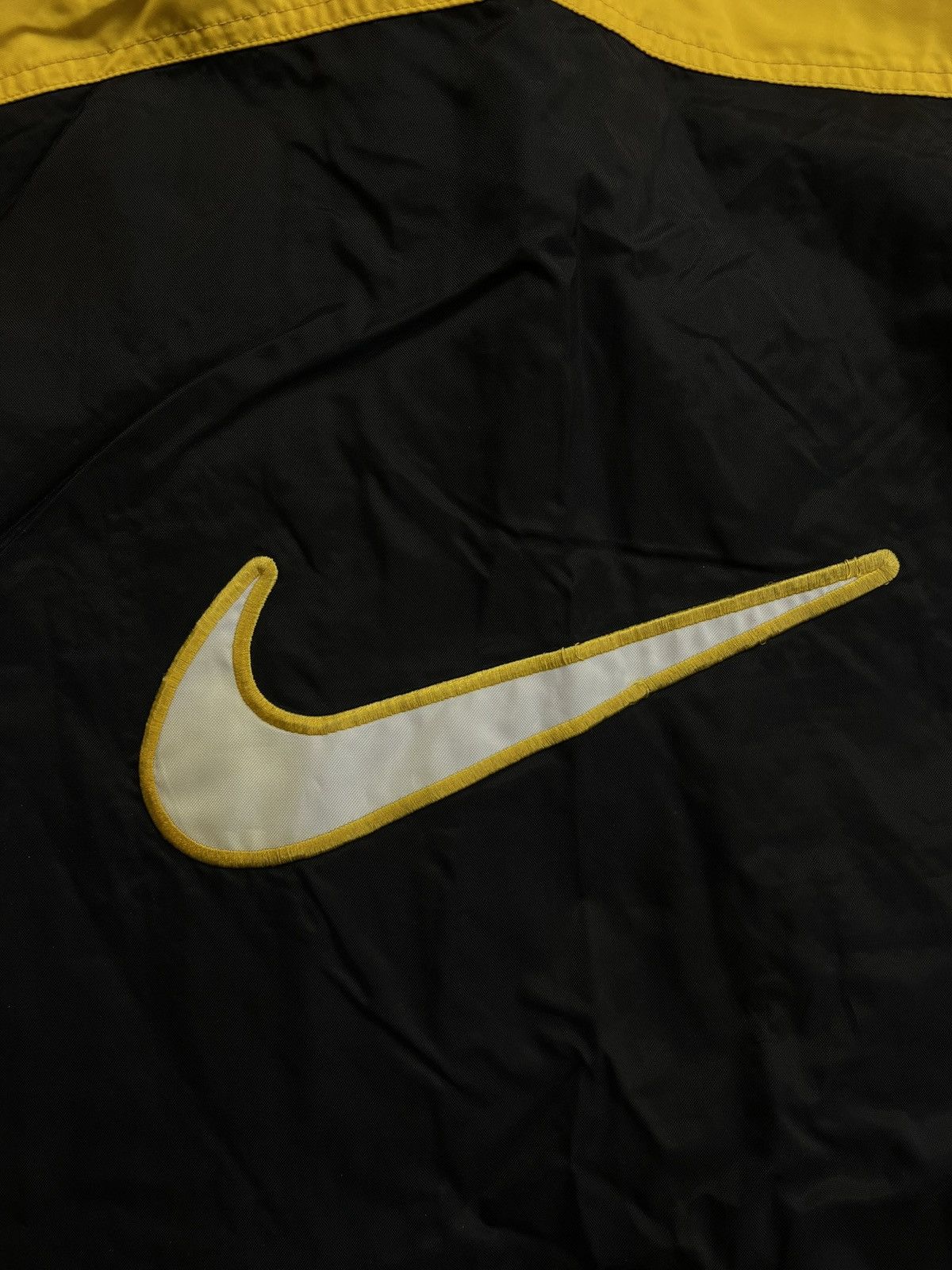 Nike 90s Nike Oversized Big Swoosh Logo Track Jacket Retro Y2k Size US XL / EU 56 / 4 - 8 Thumbnail
