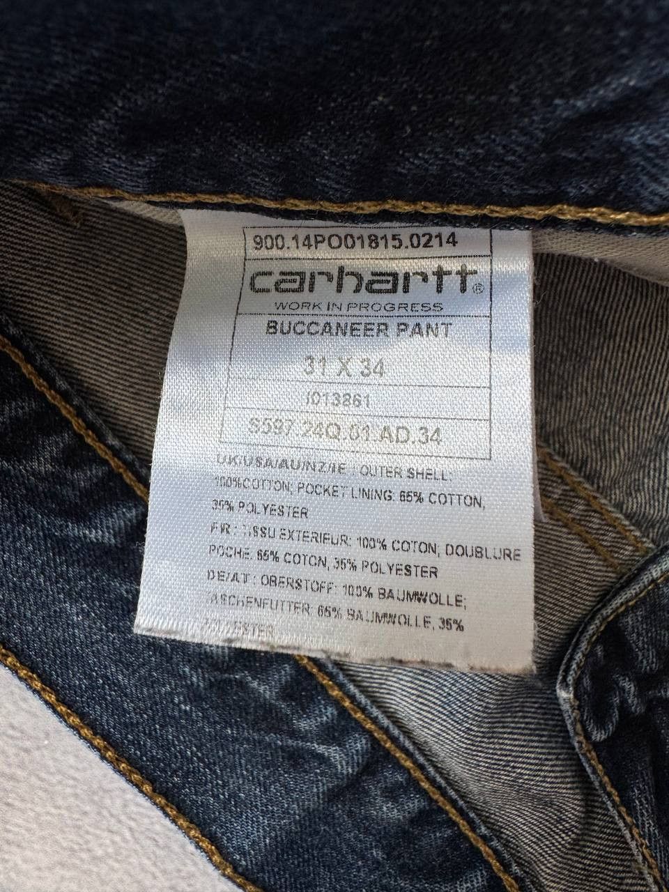 Carhartt Carhartt Buccaneer Pants Jeans Denim Streatwear Size US 32 / EU 48 - 7 Thumbnail