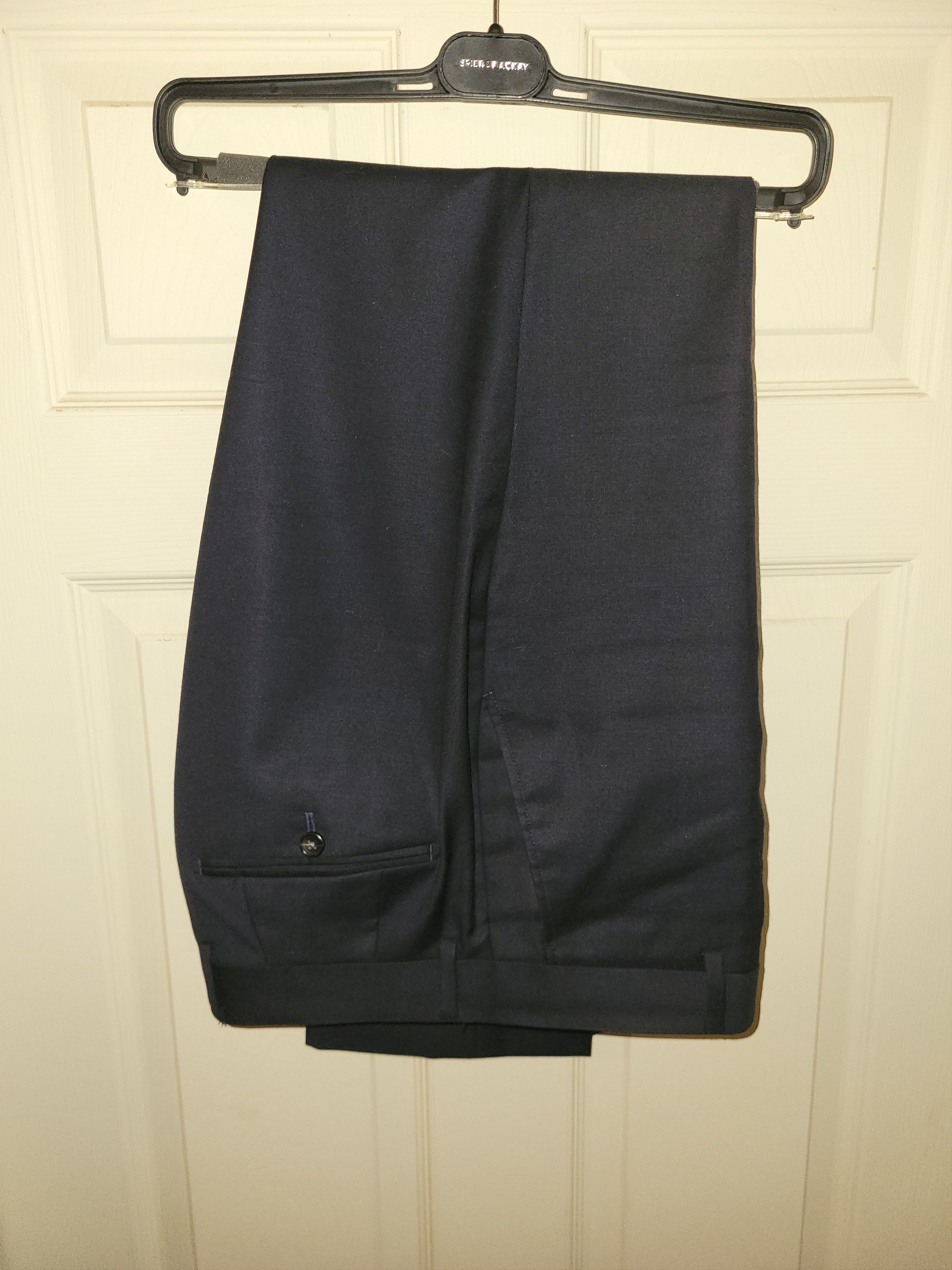 Spier & Mackay Dark Navy Ellis Trousers Size US 33 - 1 Thumbnail