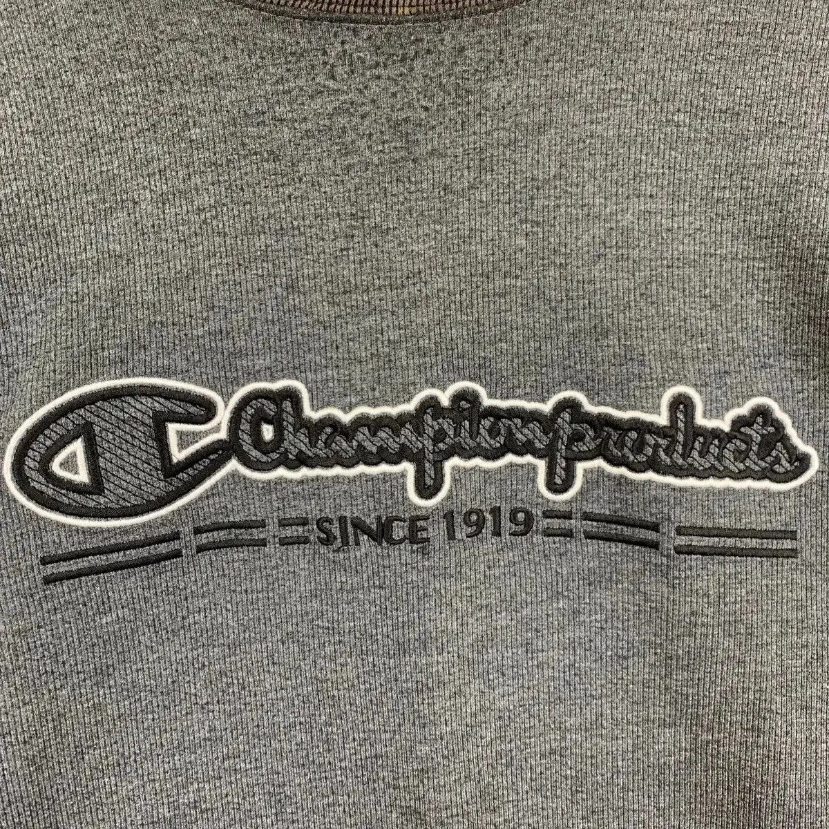 Champion Vintage CHAMPION PRODUCTS Embossed Ringer Size L / US 10 / IT 46 - 3 Thumbnail