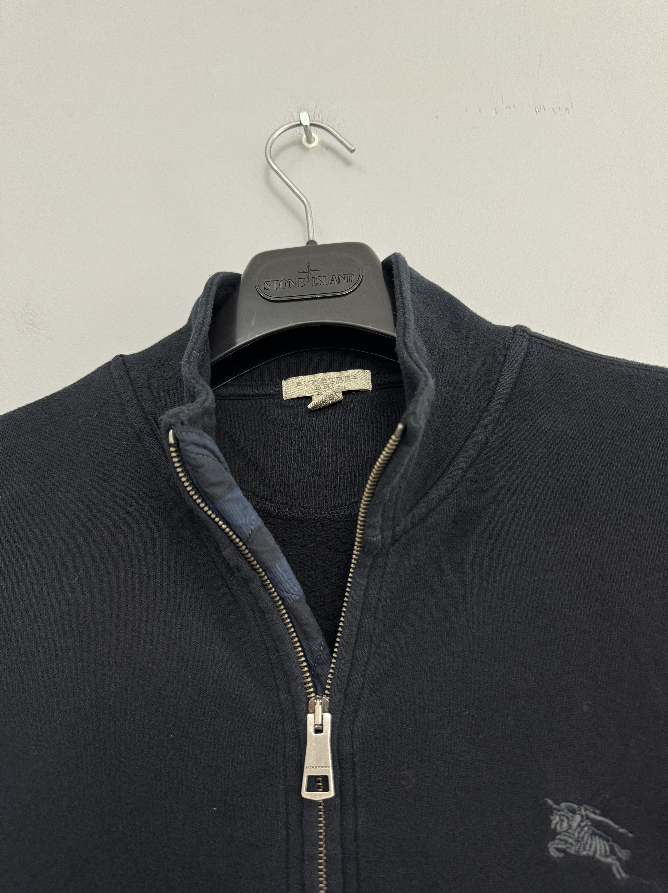 Burberry Burberry Brit Cotton Zip Sweater Cardigan Pullover Size L Size US L / EU 52-54 / 3 - 3 Thumbnail