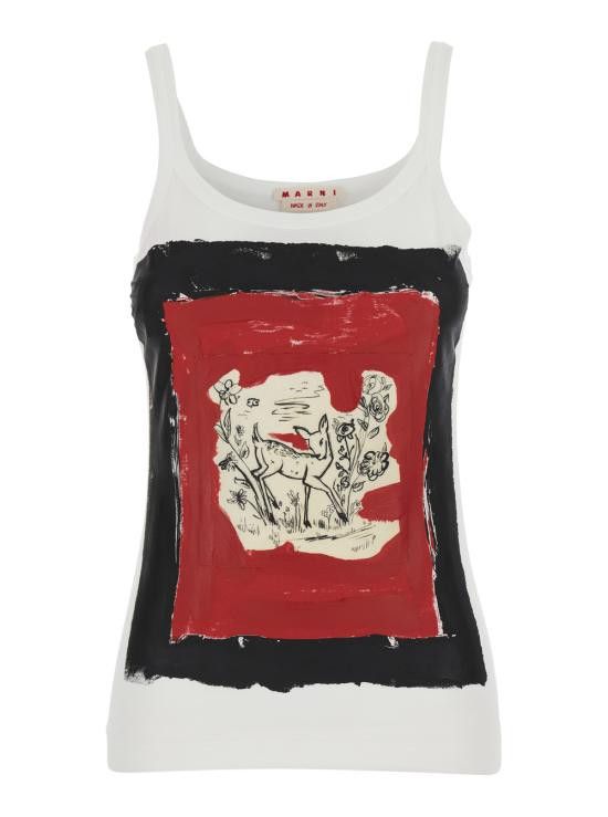 Marni MARNI Women Tops THJE0364PYUSCX6900W01 White Size M / US 6-8 / IT 42-44 - 1 Thumbnail