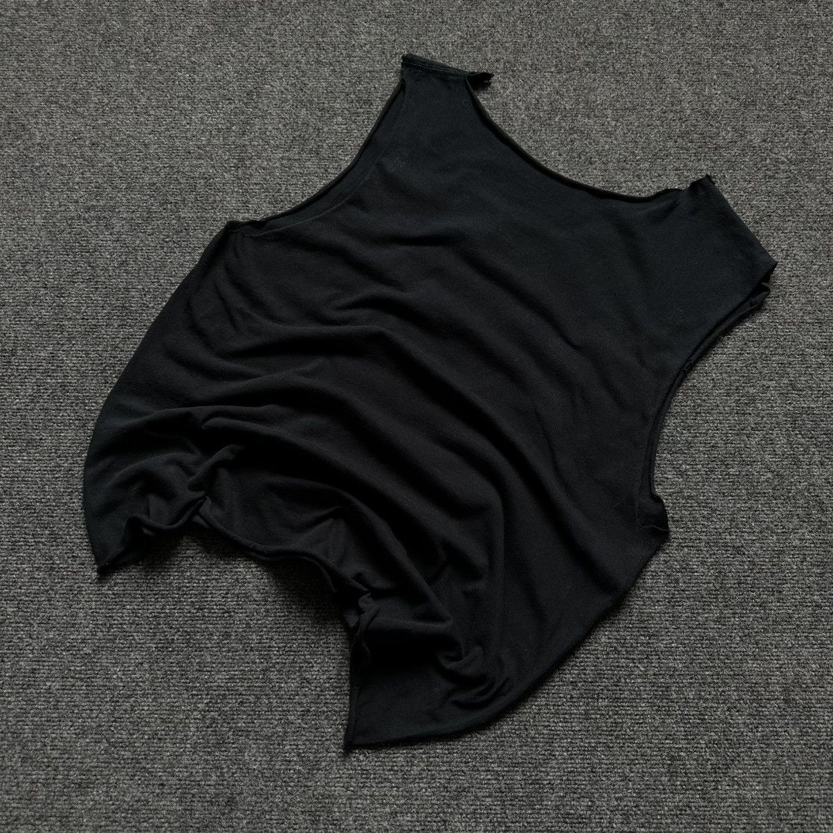 Issey Miyake VTG Punk 69 Eyes Tank Top Sleeve Grunge Pop Rave 67 00s USA Size US L / EU 52-54 / 3 - 4 Thumbnail
