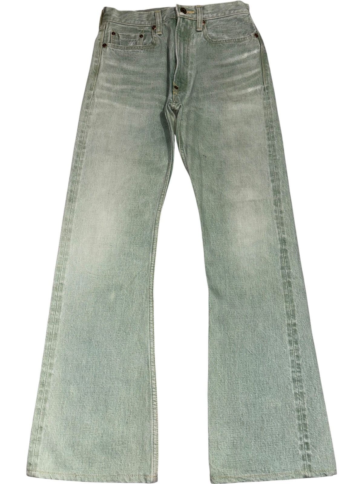 Kapital Kapital Selvedge Bootcut Flare Buckle Back Bellbo Th Archive Size US 29 - 1 Thumbnail
