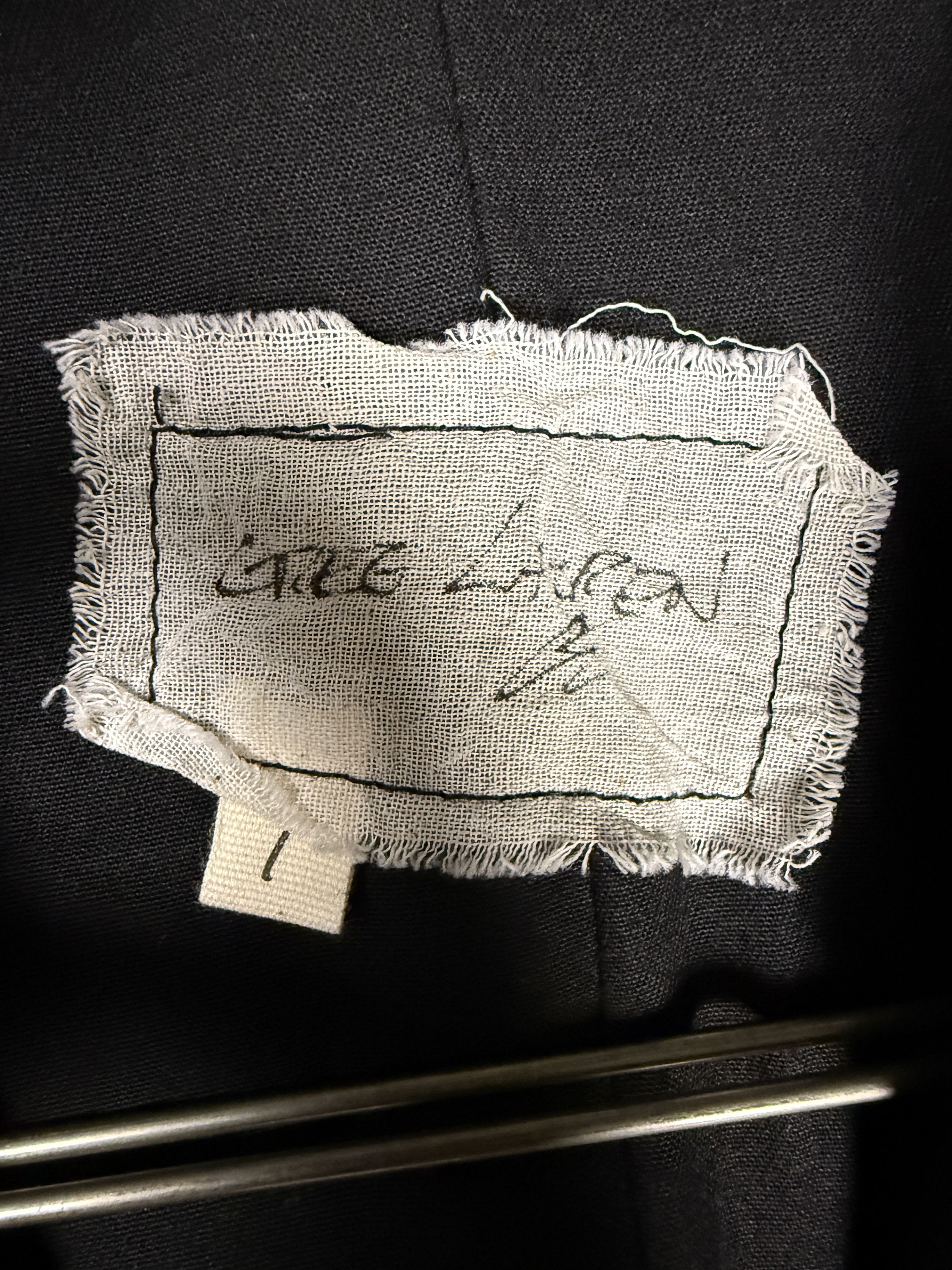Greg Lauren $2850 Greg Lauren Long Leather / Wool Brando Front Coat Size US S / EU 44-46 / 1 - 8 Thumbnail
