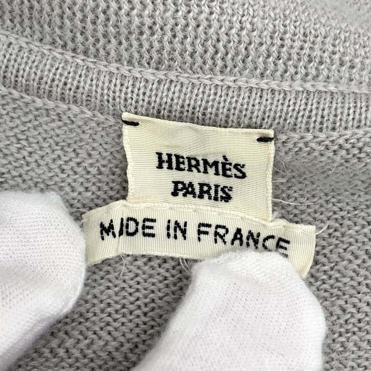 Hermes Hermès Alpaca Wool Turtleneck Long Sleeve Sweatshirt K26WX Size S / US 4 / IT 40 - 5 Thumbnail