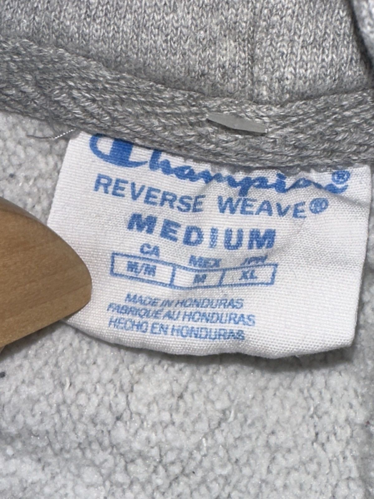 Champion × Vintage Reverse Weave Champion Hoodie Grey Size US M / EU 48-50 / 2 - 2 Thumbnail