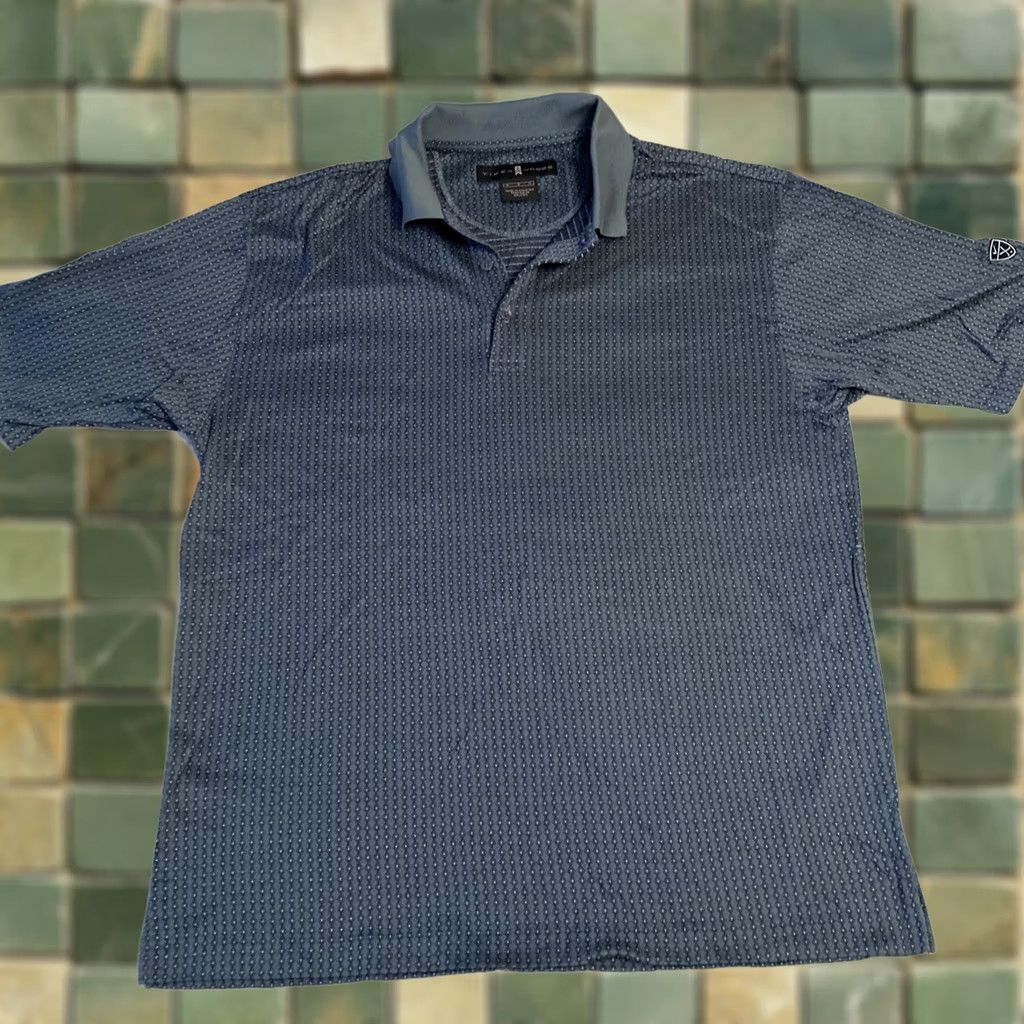 Nike VINTAGE Men’s Tiger Woods Nike Golf Polo Green Pattern M Nike Golf Polo Men’s Green Pattern Size US M / EU 48-50 / 2 - 1 Thumbnail