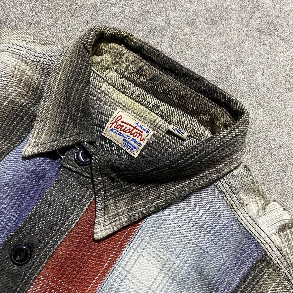 Sugar Cane Houston Union Made Distresed Chambray Flannel Size US M / EU 48-50 / 2 - 5 Thumbnail