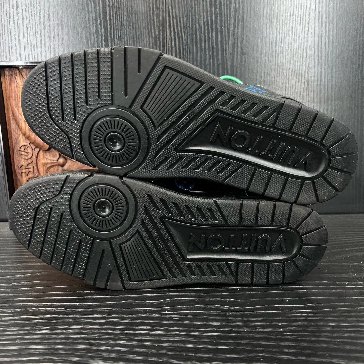 Louis Vuitton LV Trainer Black Colorblock US7/EUR41 Size US 8 / EU 41 - 4 Thumbnail