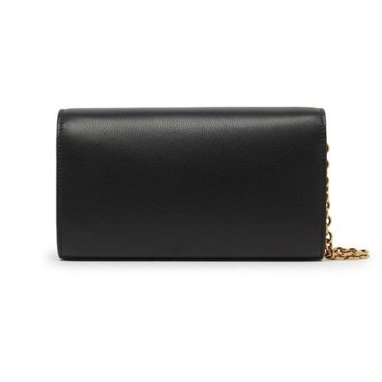 Chloe Chloe C Black Leather Clutch New & Authentic Size ONE SIZE - 3 Thumbnail