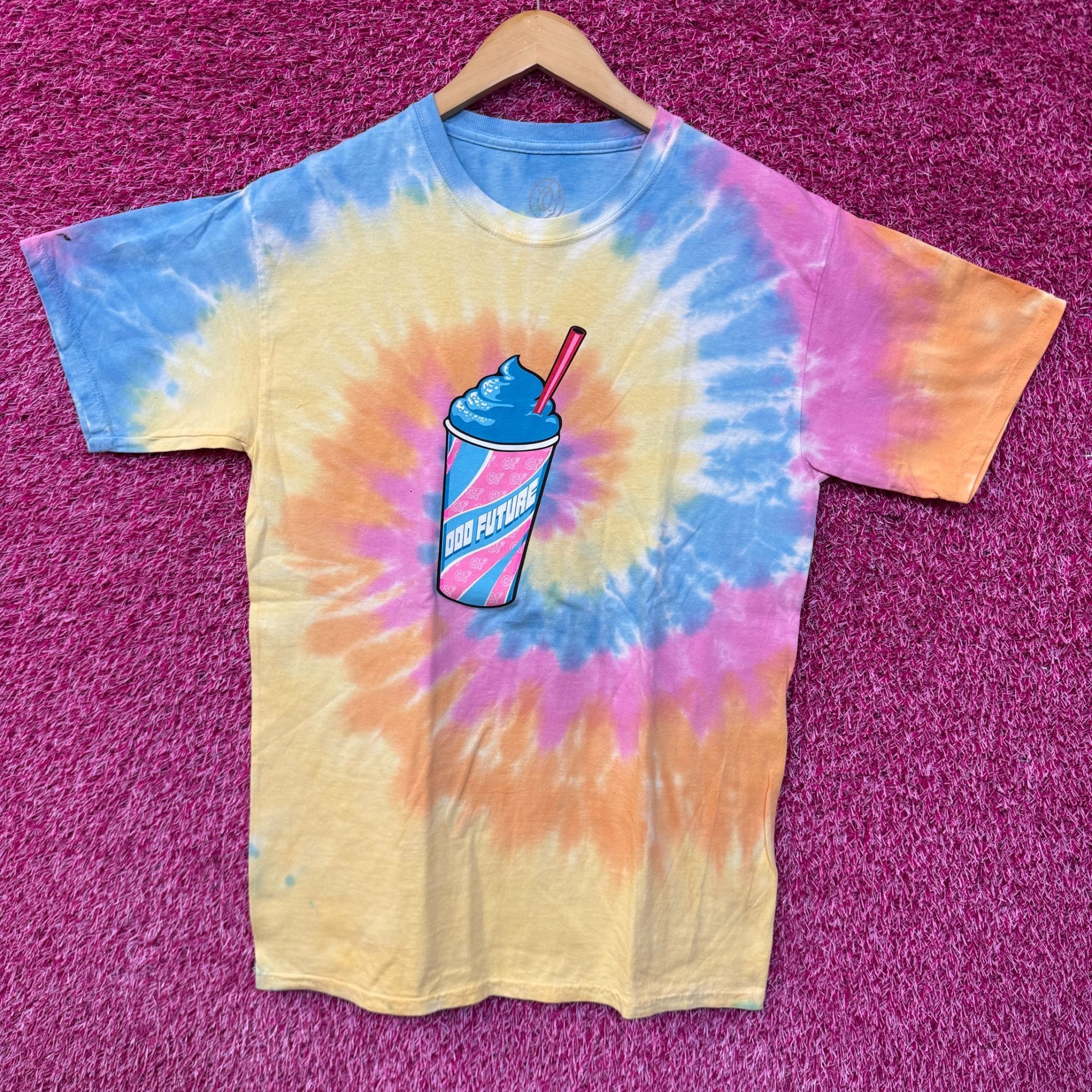 Odd Future Odd Future Blue Raspberry Frozen Treat OFWGKTA Rap Tie Dye M Size US M / EU 48-50 / 2 - 1 Thumbnail