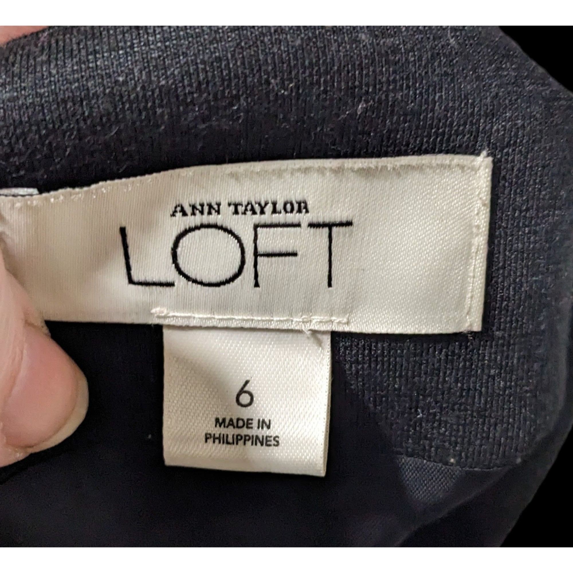 Loft Preppy Color Block Skirt by Ann Taylor Loft Size 28" / US 6 / IT 42 - 3 Thumbnail