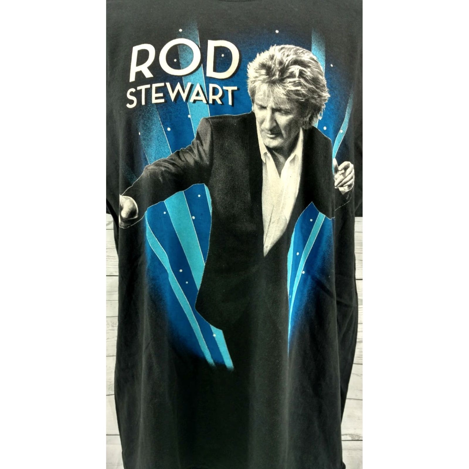 Hanes Hanes Rod Stewart Heart & Soul Black XL T Shirt Rock N Roll Concert 2011 Mens Vintage? Size US XL / EU 56 / 4 - 2 Thumbnail