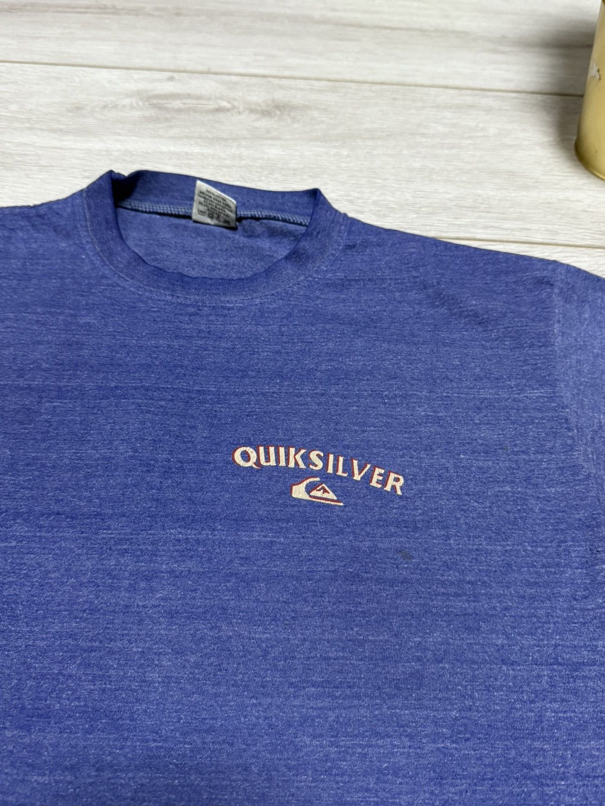 Quiksilver Quilsilver USA surf vintage tee shirt big print logo Size US M / EU 48-50 / 2 - 6 Thumbnail