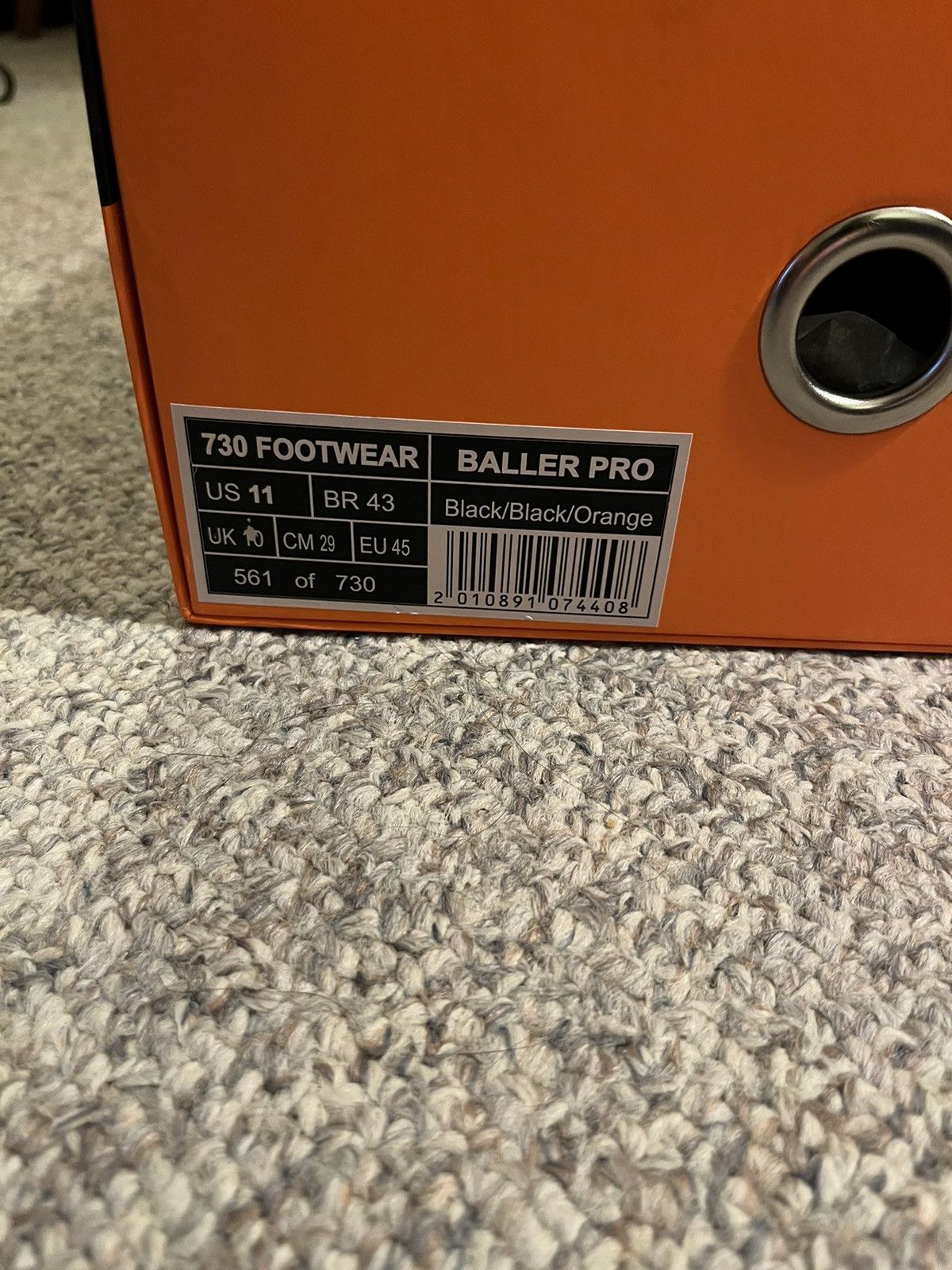 Asspizza 730 Footwear Halloween Ballers size 11