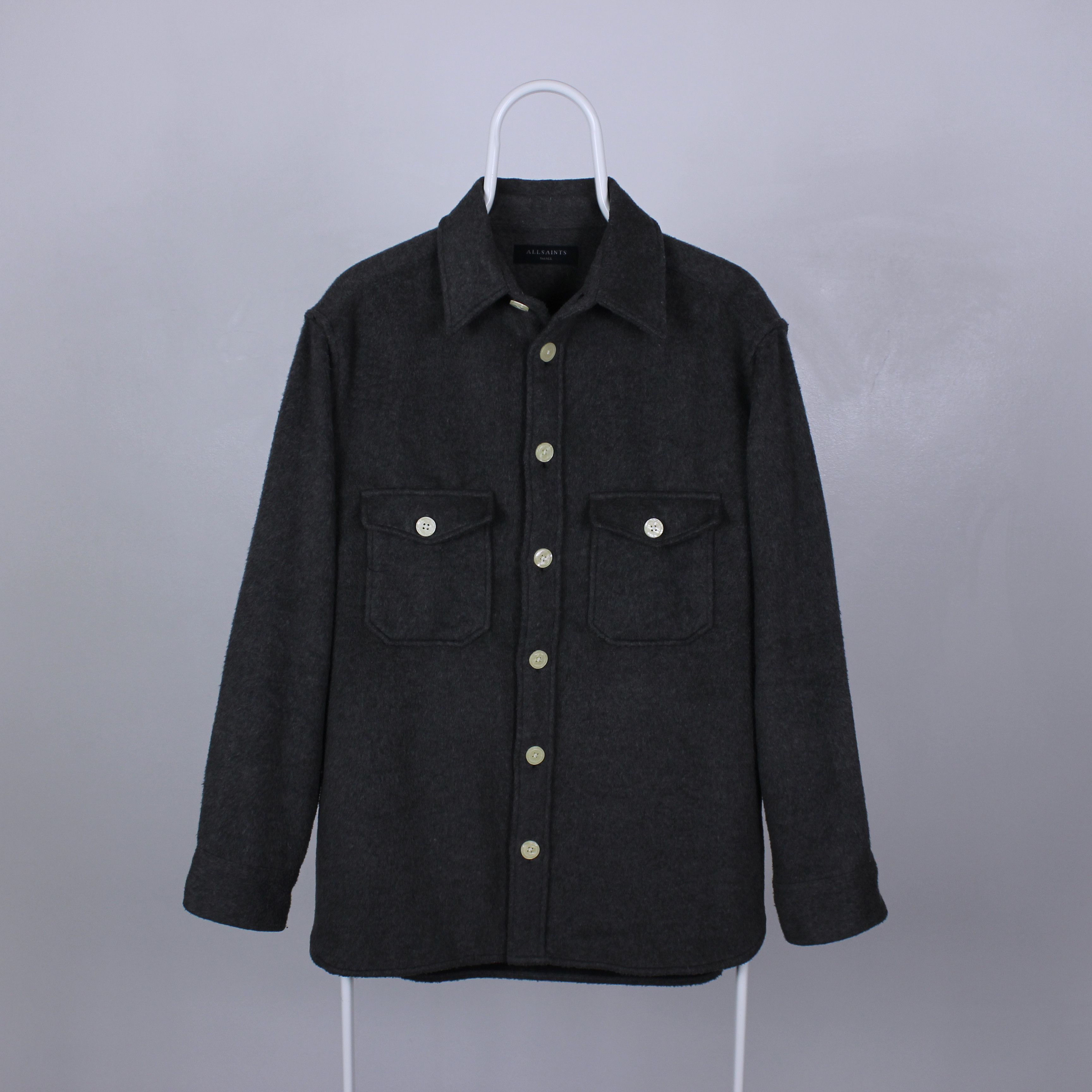 Allsaints Allsaints heavy shirt jacket wool dillingham ls shirt M Size US S / EU 44-46 / 1 - 4 Thumbnail