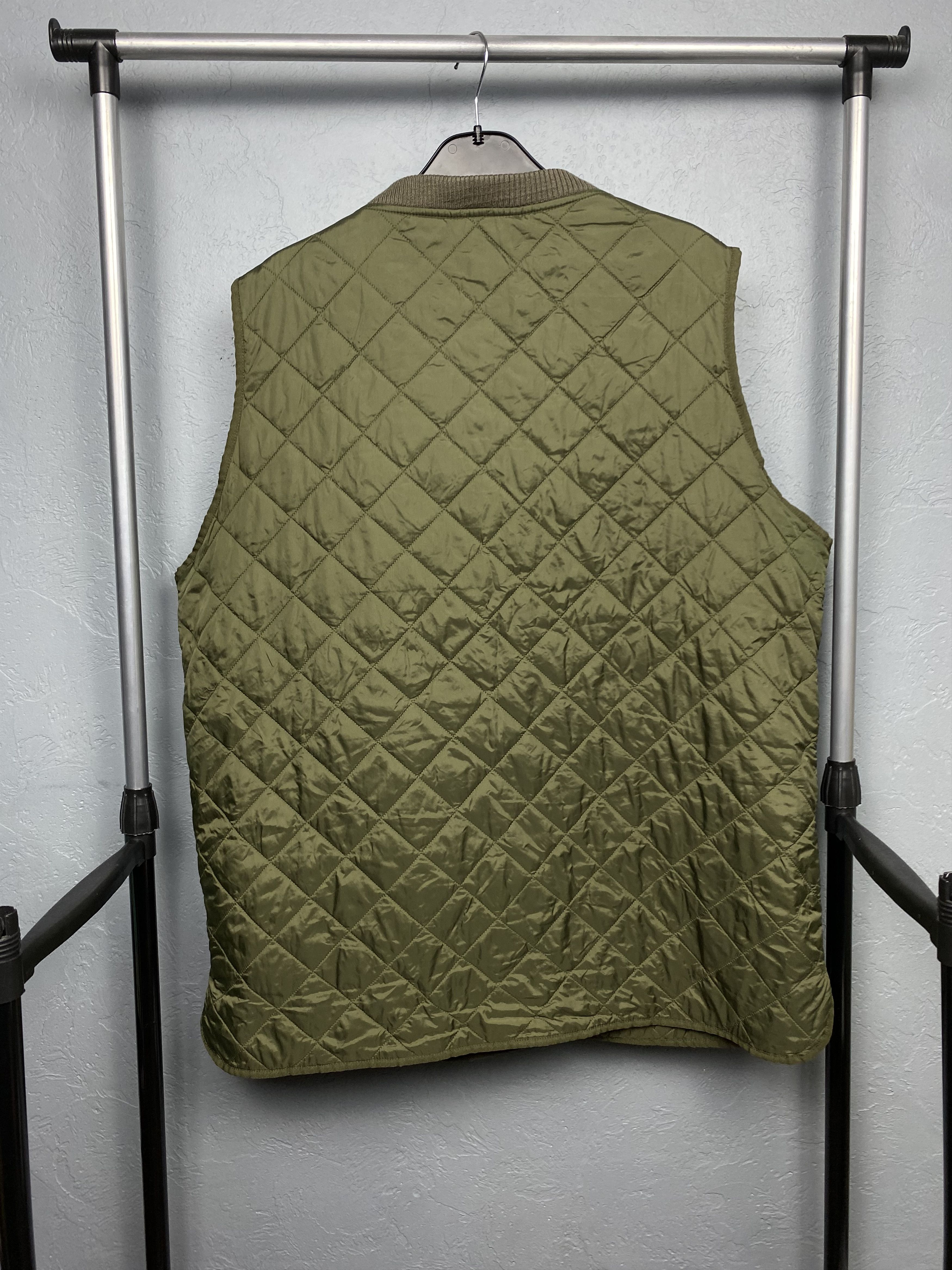 Barbour Barbour Vintage Mens Liddesdale Gilet Quilted Vest Size US XL / EU 56 / 4 - 13 Thumbnail