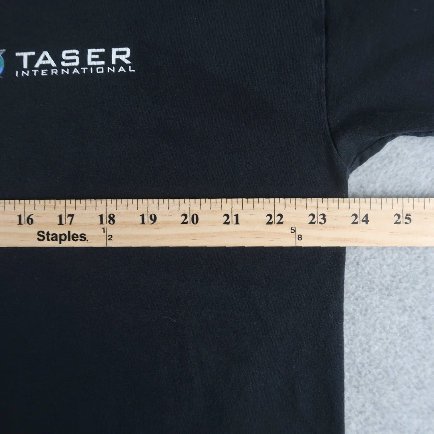 Gildan VINTAGE Taser International Promo T-Shirt Men’s XL Black Nike? Size US XL / EU 56 / 4 - 6 Thumbnail