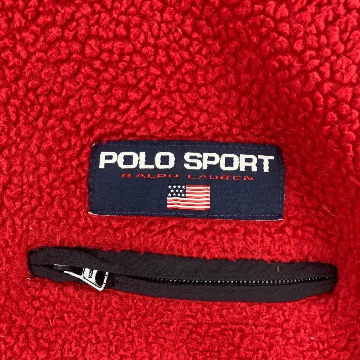 Polo Ralph Lauren Vintage POLO SPORT RALPH LAUREN Made In USA Fleece Size US XXL / EU 58 / 5 - 7 Thumbnail