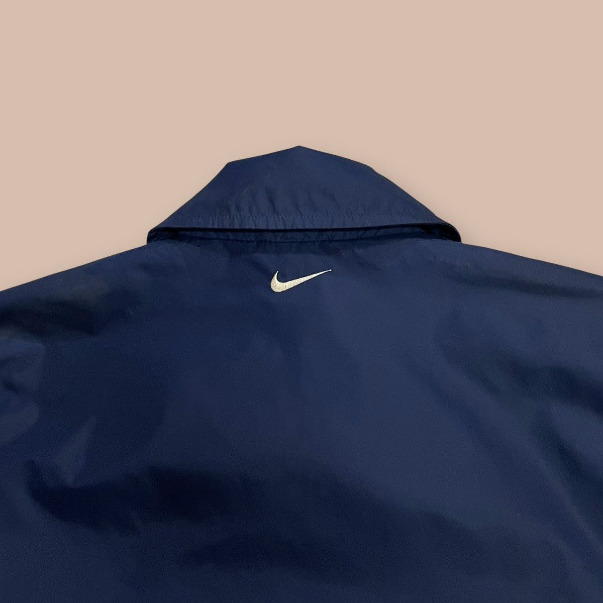 Nike OG 2000's Nike Navy Nylon Jacket Size US S / EU 44-46 / 1 - 9 Thumbnail