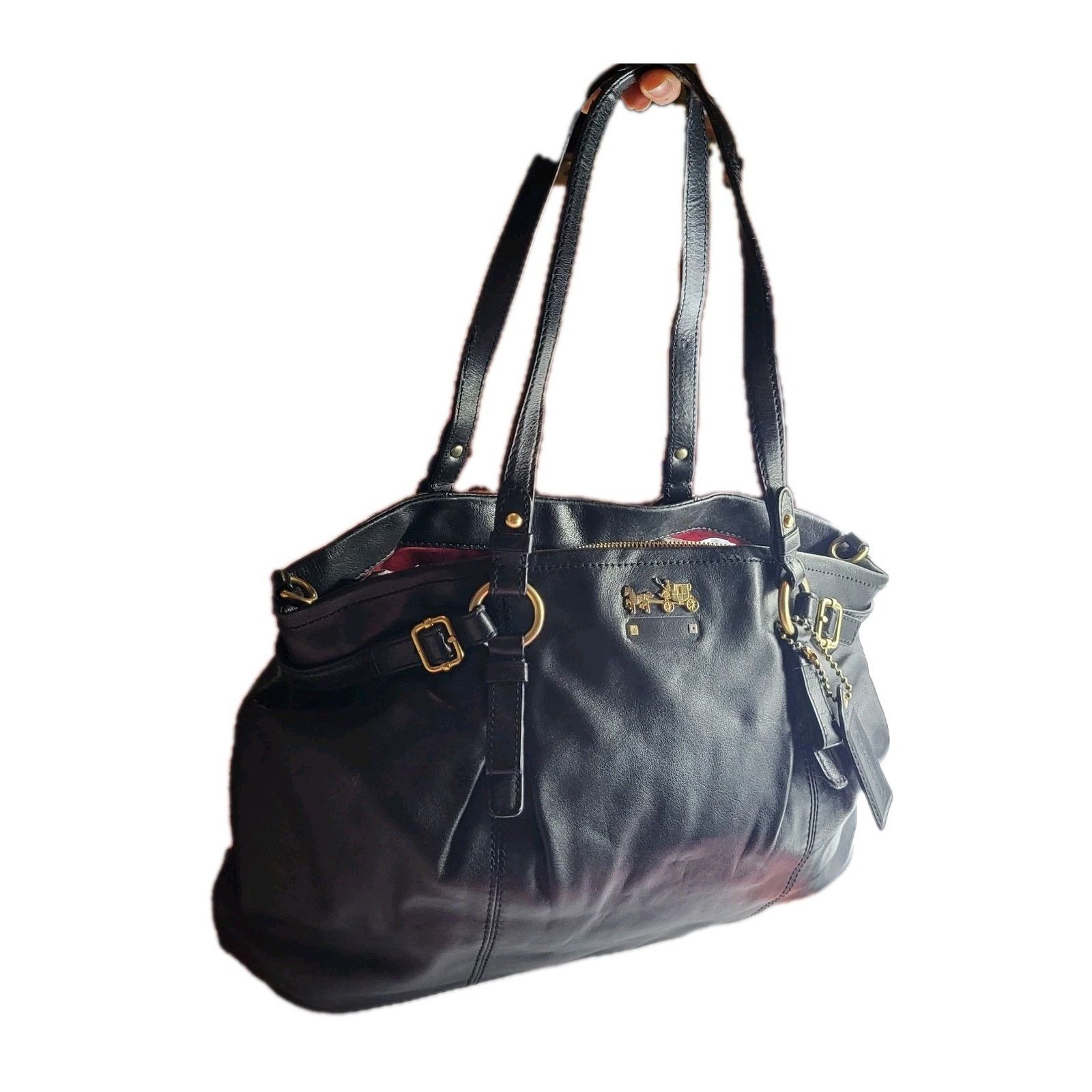 Coach AUTHENTIC COACH Madison Leather Sophia Satchel Shoulder Size ONE SIZE - 1 Thumbnail