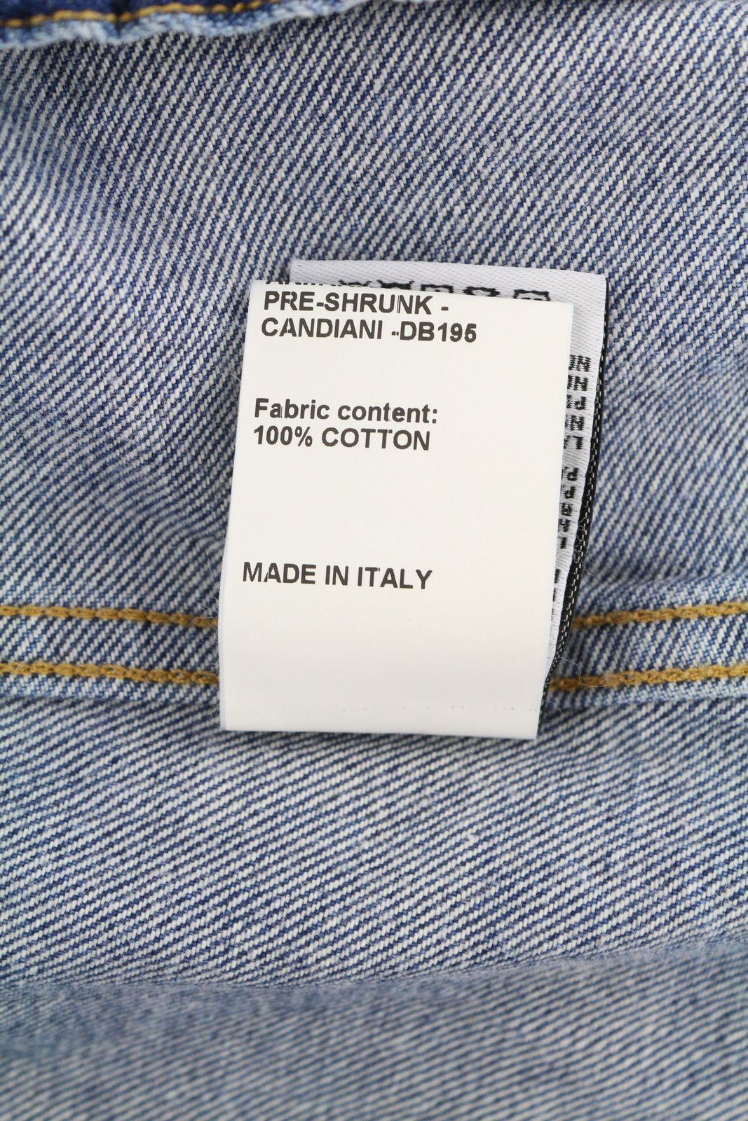 R13 CINCHED WAIST DENIM TRUCKER M Kelly Tex Blue 86161 Size M / US 6-8 / IT 42-44 - 8 Thumbnail