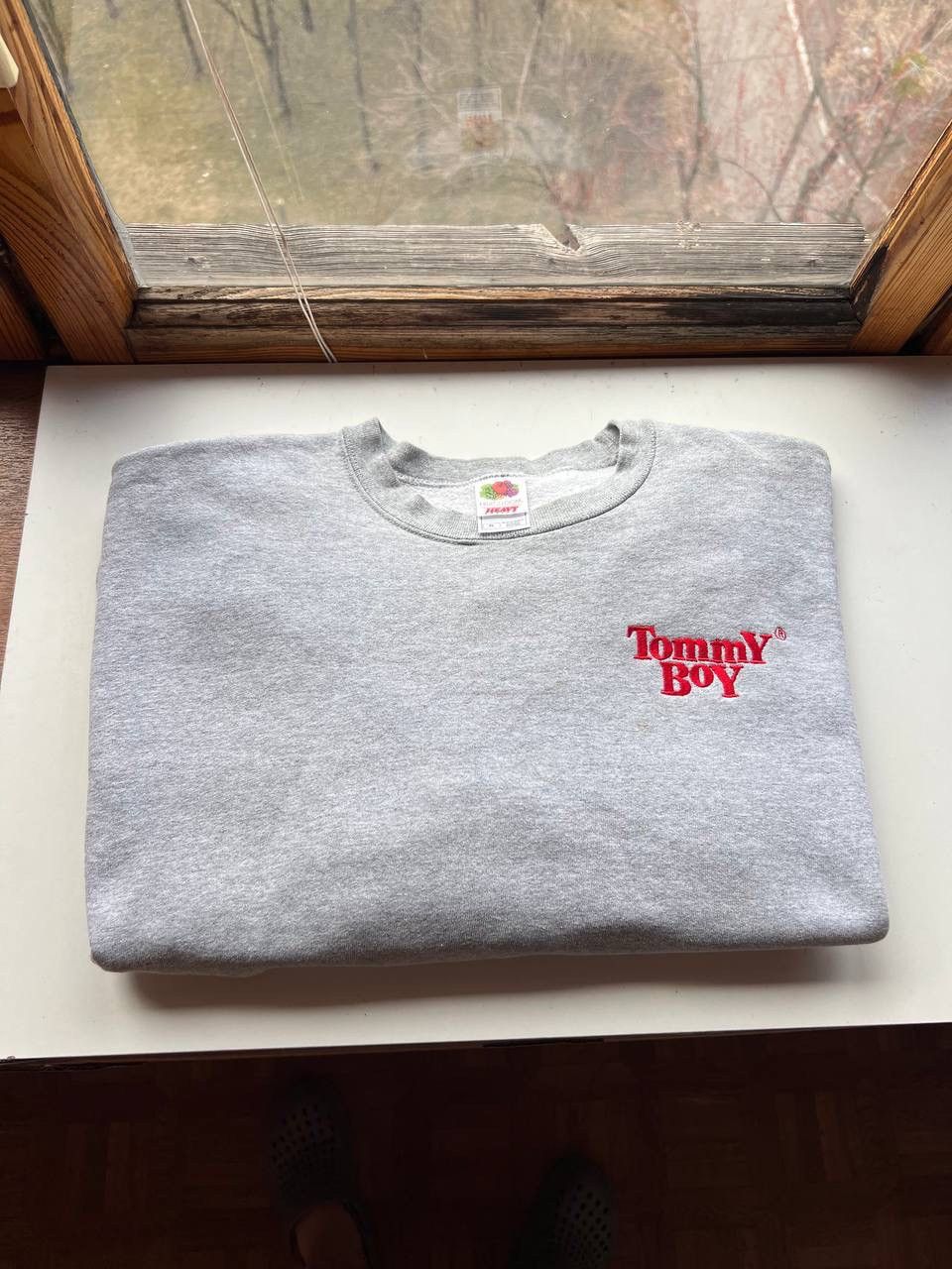Vintage Tommy Boy Records 2000s Vintage Logo Sweatshirt Crewneck RAP Size US L / EU 52-54 / 3 - 1 Thumbnail