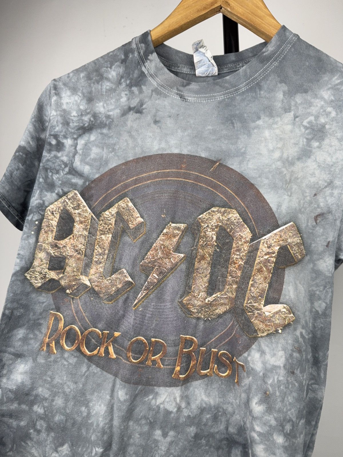 AC/DC 2016 AC/DC Rock Or Bust Double-Sided T-Shirt Size US XS / EU 42 / 0 - 6 Thumbnail