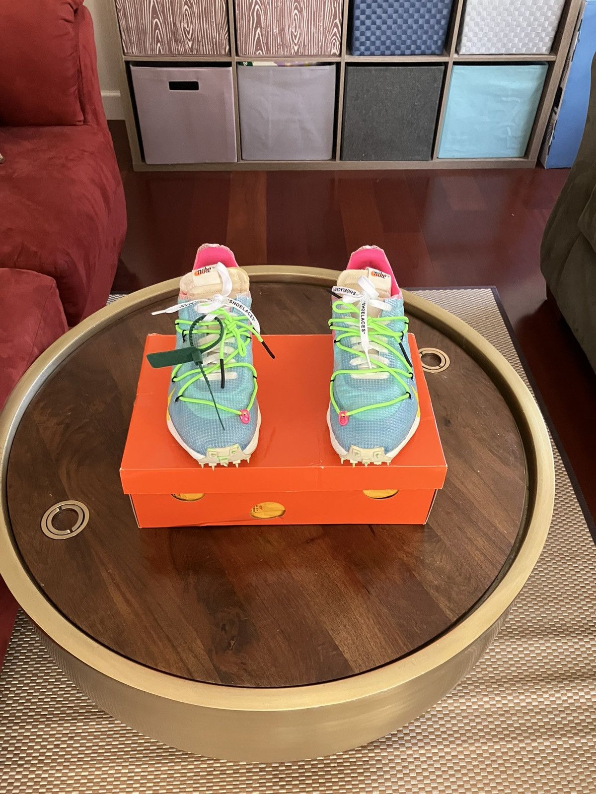 Nike × Off-White Nike x Off-White Vapor Street Sky Blue CD8178-400 Size US 11 / EU 44 - 3 Thumbnail