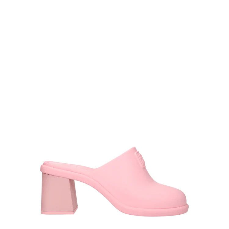 Miu Miu ob1o1e1124 Rubber Slippers in Pink Size US 9 / IT 39 - 1 Thumbnail